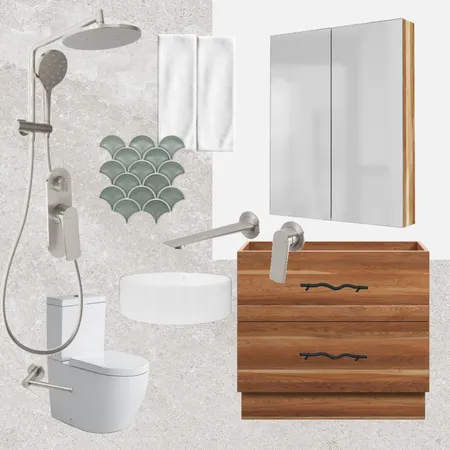 Wellington Pde - Ensuite 2 Interior Design Mood Board by TBK Constructions on Style Sourcebook