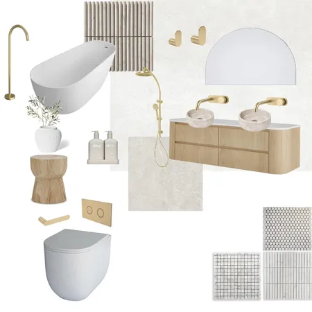 Bathroom 1 Interior Design Mood Board by ChloeC on Style Sourcebook