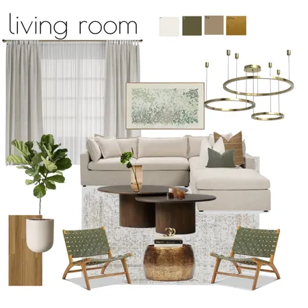 green living room Interior Design Mood Board by m.75.moghadam@gmail.com