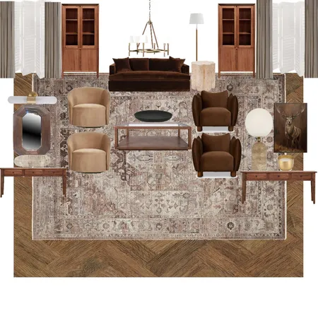 Living room Interior Design Mood Board by Misiowa on Style Sourcebook