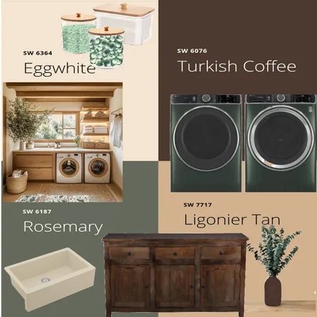 Laundry Room Interior Design Mood Board by LeeannaLove on Style Sourcebook