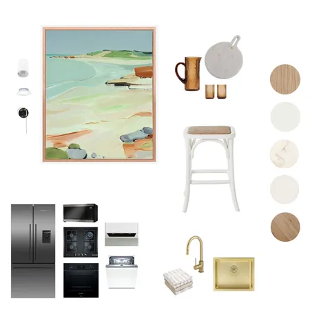 Module 10 Part A Step 12 Sample Board Interior Design Mood Board by natalieenlund@gmail.com on Style Sourcebook