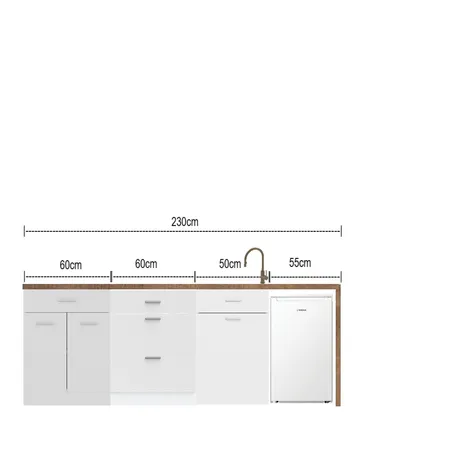 Kitchen Layoutvs2 Interior Design Mood Board by dittokitty
