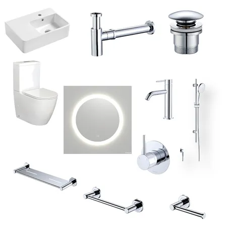 Bathroom Board Interior Design Mood Board by mjreynolds00