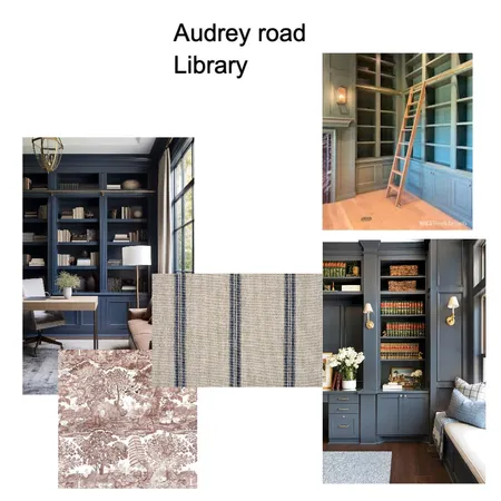Audrey Road Library Interior Design Mood Board by Leigh Fairbrother on Style Sourcebook