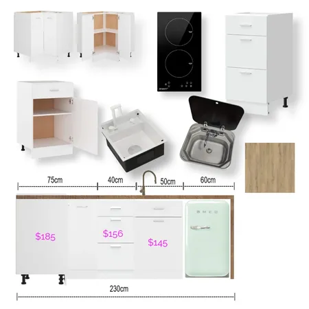 Kitchen Layout v3 Interior Design Mood Board by dittokitty on Style Sourcebook