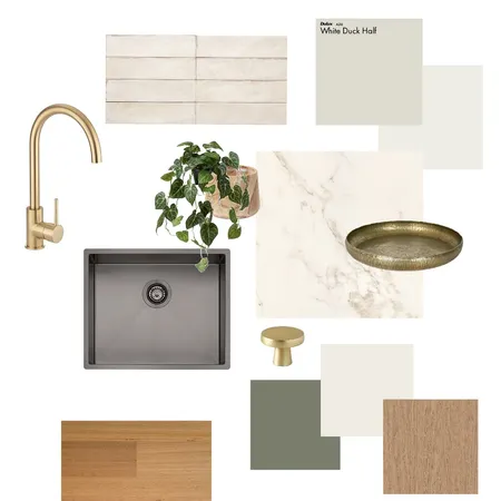 Project Moodboard Kitchen Brass Interior Design Mood Board by Sofya