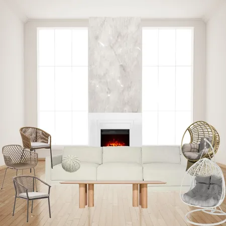 Гостиная Interior Design Mood Board by ElenaElena