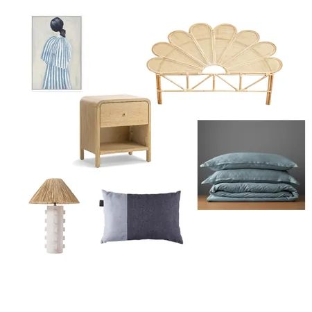 Sample bedroom mood board Interior Design Mood Board by VickiAndersen