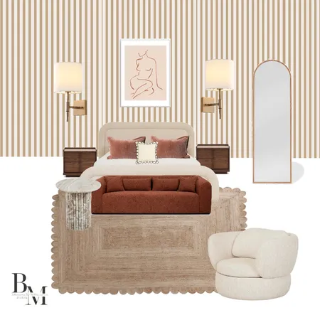 MCM BEDROOM Interior Design Mood Board by IBM on Style Sourcebook