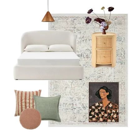 Melissa Gallagher | Guest Bedroom Interior Design Mood Board by Miss Amara on Style Sourcebook
