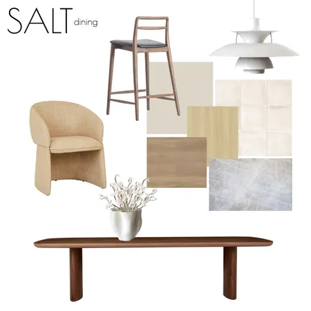 SALT dining Interior Design Mood Board by Gather & Place on Style Sourcebook