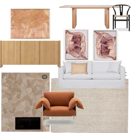 Living area Interior Design Mood Board by mika_leigh on Style Sourcebook