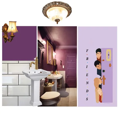 Corridor & Bathroom Interior Design Mood Board by aleaisla on Style Sourcebook