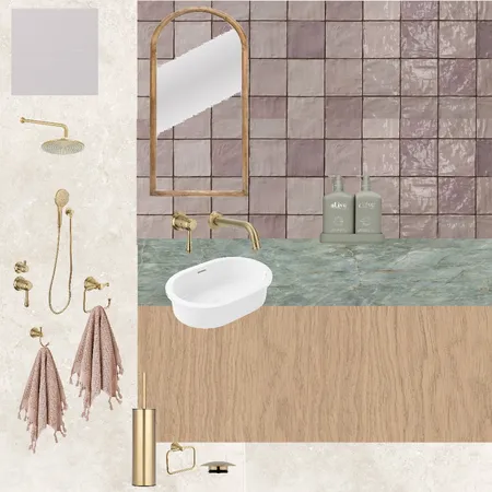 Dekota's Bathroom Interior Design Mood Board by Zarper Interiors on Style Sourcebook