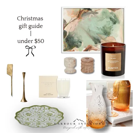 GIFT GUIDE - under $50 Interior Design Mood Board by KJD INTERIORS on Style Sourcebook