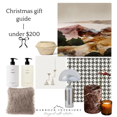 GIFT GUIDE - under $200 Interior Design Mood Board by KJD INTERIORS on Style Sourcebook