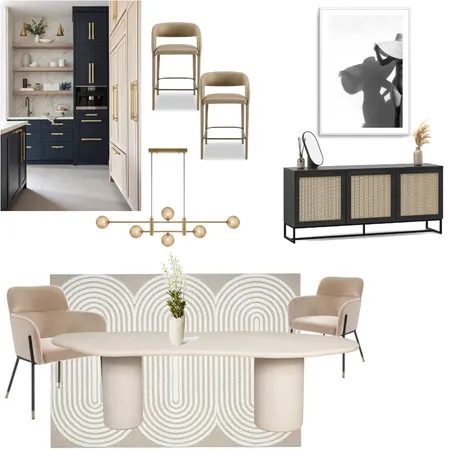 Rheanne Moore Dining Room Interior Design Mood Board by jdarinteriors on Style Sourcebook