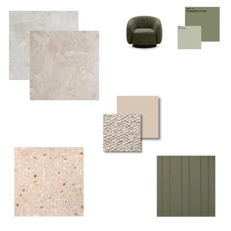 Complimentary Colour Scheme (Green & Red) Interior Design Mood Board by Emma White on Style Sourcebook