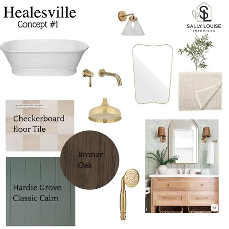 Healesville Concept #1 Interior Design Mood Board by Sally Louise Interiors on Style Sourcebook