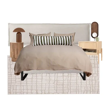 Bed 1 Interior Design Mood Board by Em Prepok
