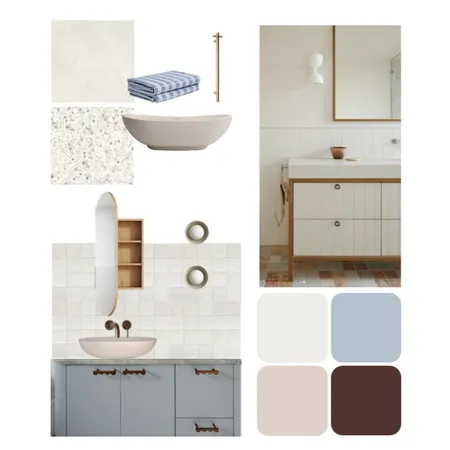 Main Bathroom moodboard Interior Design Mood Board by Peak Projects