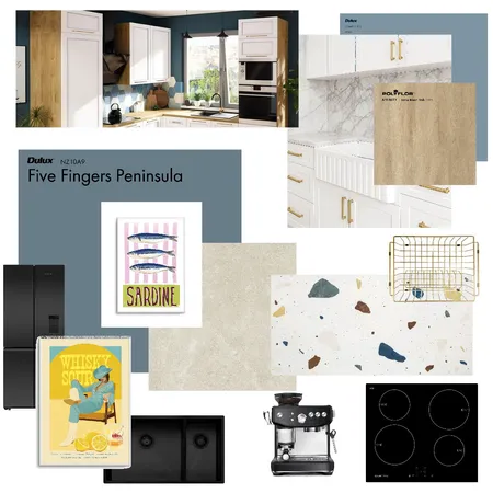 kitchen Interior Design Mood Board by dinozaurek