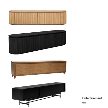 Entertainment units Interior Design Mood Board by frances