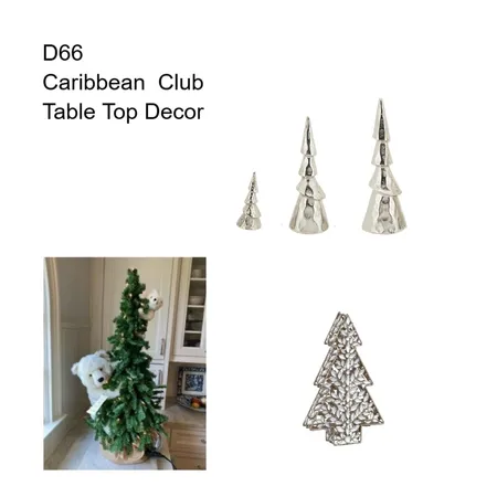 D66 - Caribbean Club Table Top Decor Interior Design Mood Board by Bedside