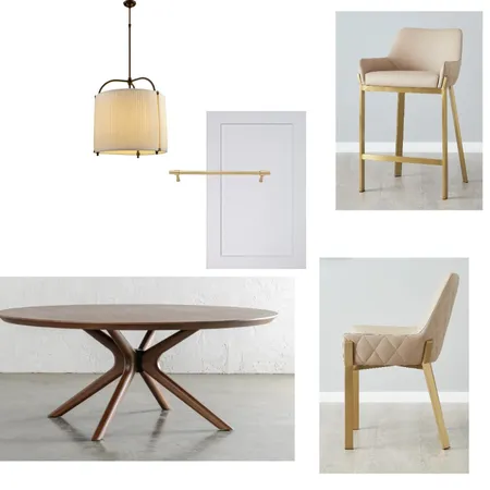 Foys Drive - Dining Interior Design Mood Board by Holm & Wood.