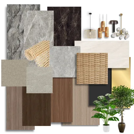 poster material Interior Design Mood Board by whiteflower