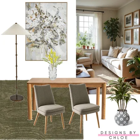 Ballarat North Living & Dining Interior Design Mood Board by Designs by Chloe on Style Sourcebook