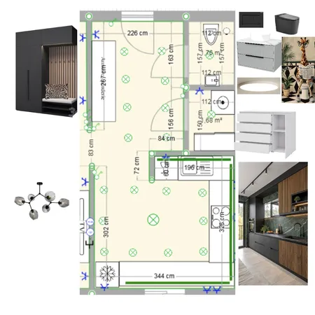 hodnik kuhinja diplomski Interior Design Mood Board by Nikolinaa on Style Sourcebook