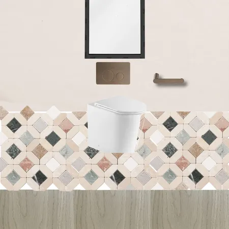 Toilet Interior Design Mood Board by mezlouise