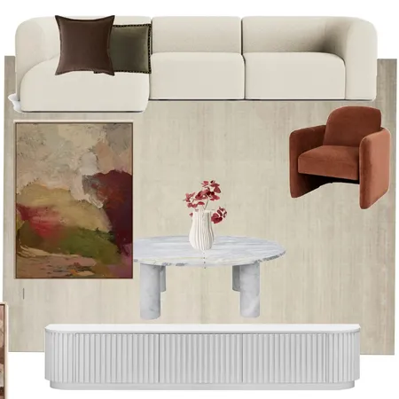 Living area rj couch v2  marty tv unita tallira rug Interior Design Mood Board by Efi Papasavva