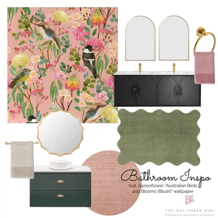Bathroom Inspo Interior Design Mood Board by thewallpapergirltx