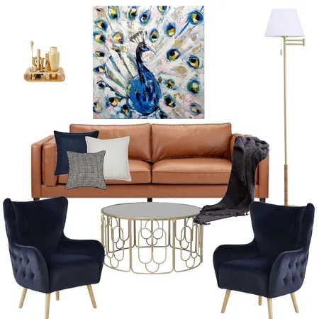Sitting Room 2 Interior Design Mood Board by ChloeB
