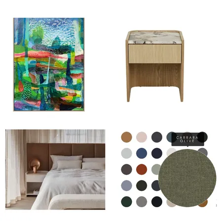 Megan Bedroom- Still In Time Interior Design Mood Board by The Editorial Stylist