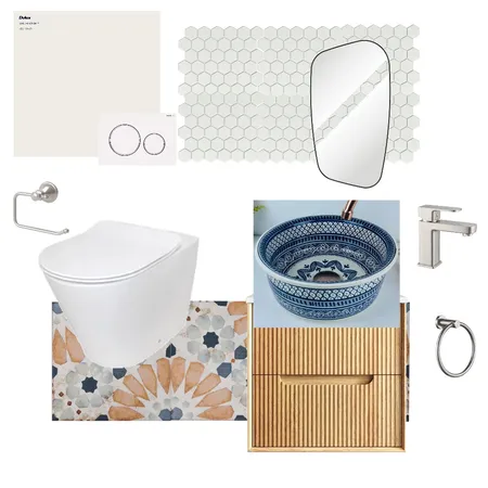 Powder Room Interior Design Mood Board by CasaDesigns on Style Sourcebook