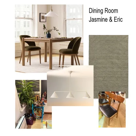 Dinning Room Tung Family Interior Design Mood Board by SCG