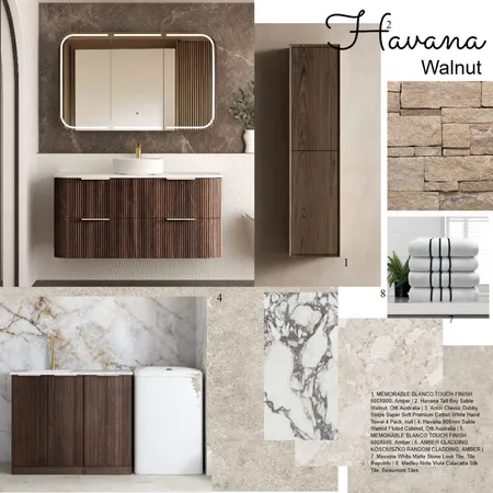 Walnut By Otti Interior Design Mood Board by Otti Australia