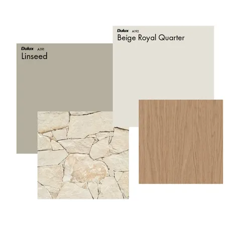 OPTION 1 - linssed, beige royal quarter Interior Design Mood Board by verina.t