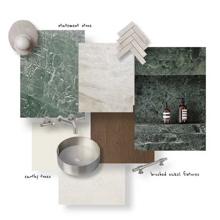 green bathroom 2 Interior Design Mood Board by tahliadiberardino