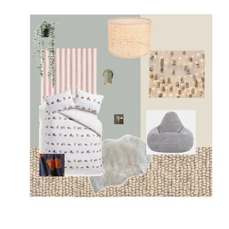 hollies bedroom Interior Design Mood Board by Caroline Dadswell