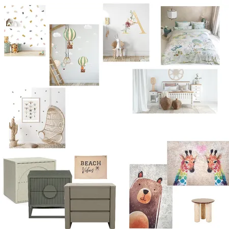 اتاق کودک Interior Design Mood Board by Raheleh