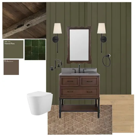Saunders Spare Bath Option 3 Interior Design Mood Board by Amanda Lutz on Style Sourcebook