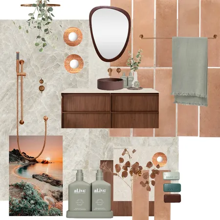 Dark Sunset Coastal Interior Design Mood Board by Carley Design Studio on Style Sourcebook