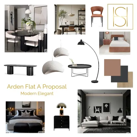 Arde Flat A Interior Design Mood Board by robertadifa1