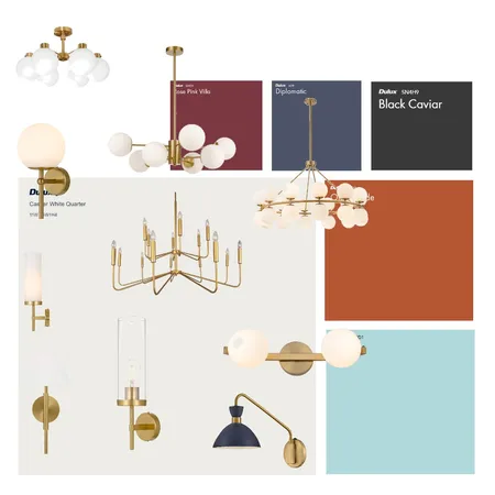 Alex Living / Dining Interior Design Mood Board by Alex Willson