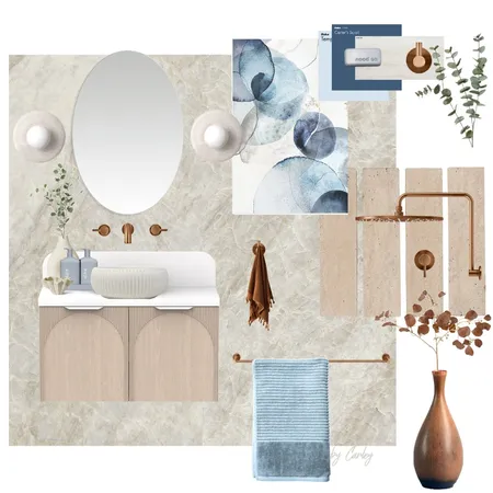 Soft Bronze Coastal Interior Design Mood Board by Carley Design Studio on Style Sourcebook
